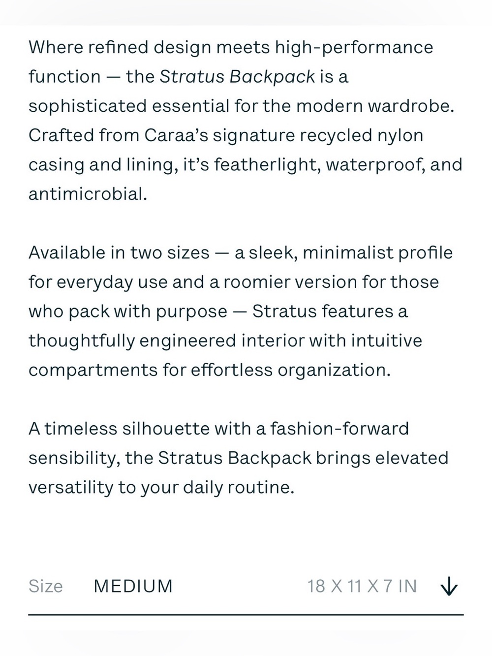 Caraa Stratus backpack ☕️ - Picture 4 of 13